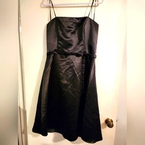Black Strapless Dress